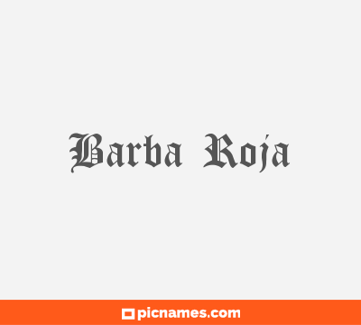 Barba Roja